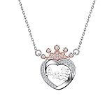 FEELMEM 15th Birthday Gift for Crown 15 Anos Quinceanera Necklace Quince Jewelry Sweet 15 Jewelry...